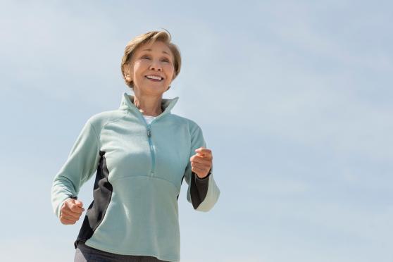 Woman jogging